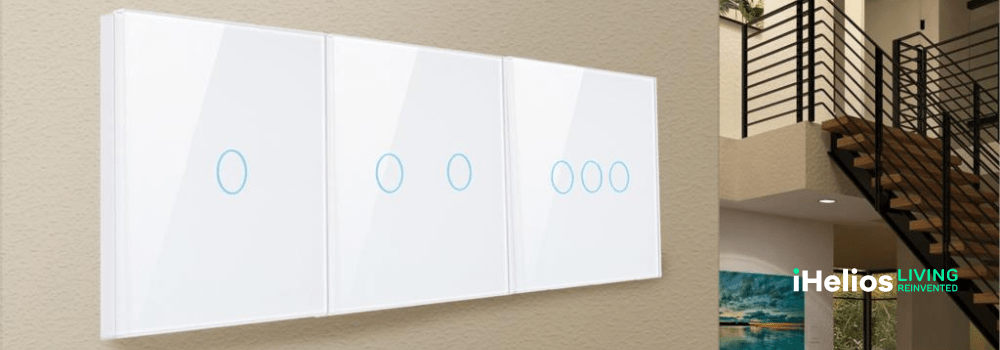 Upgrade Your Home with Glass Smart Light Switch - No Neutral Required - iHelios Living Reinvented