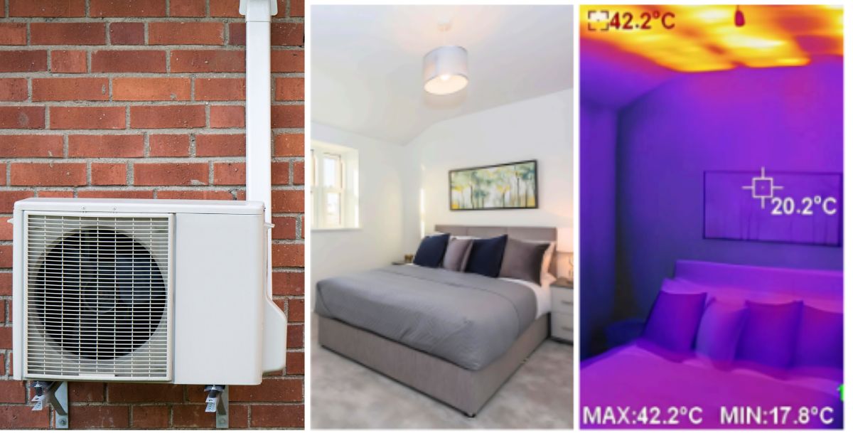 infrared heating vs heat pump
