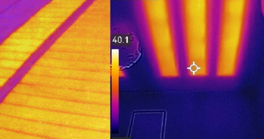 Underfloor vs ceiling infrared heating