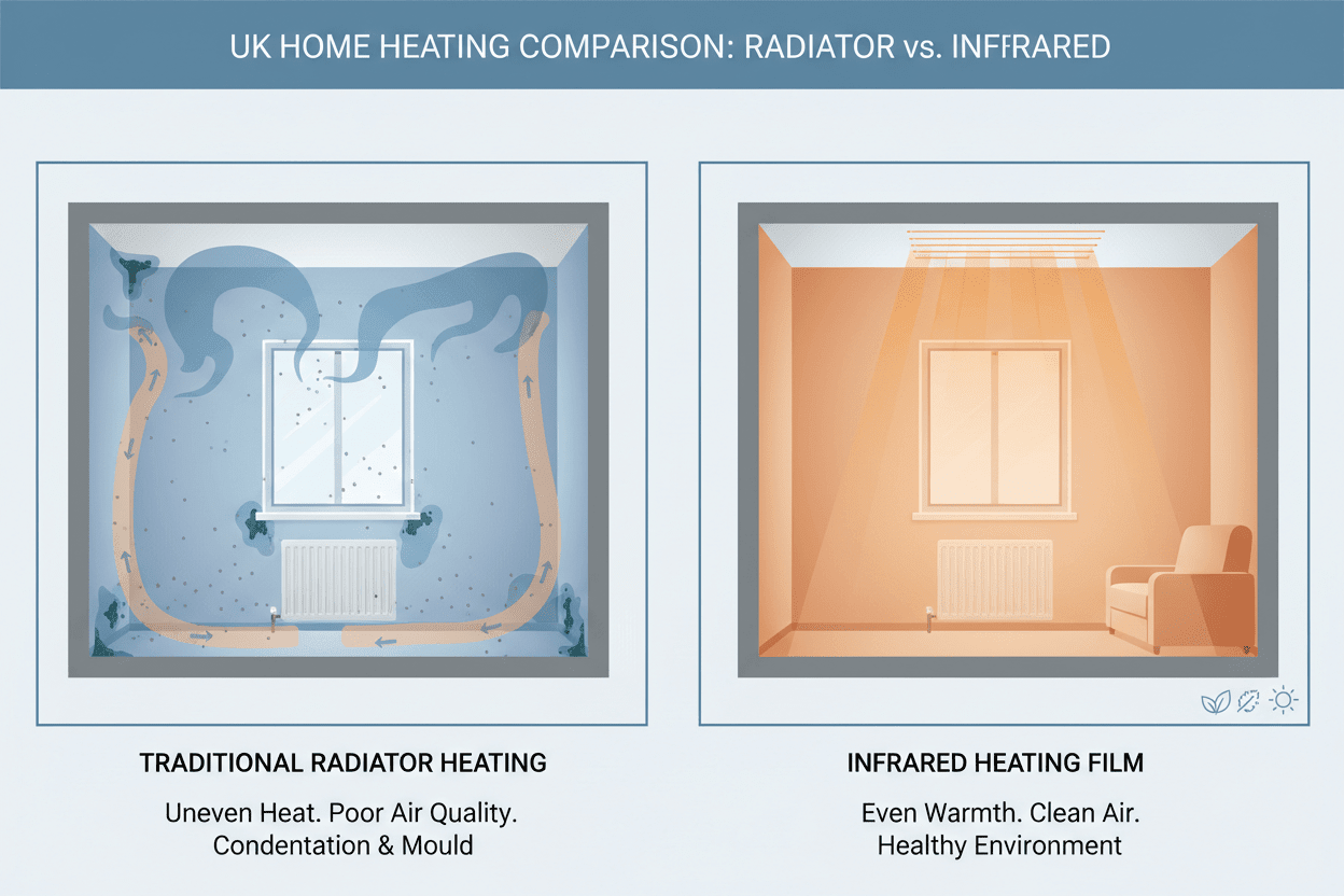 Infrared Heating for Asthma, Allergies & Damp Homes