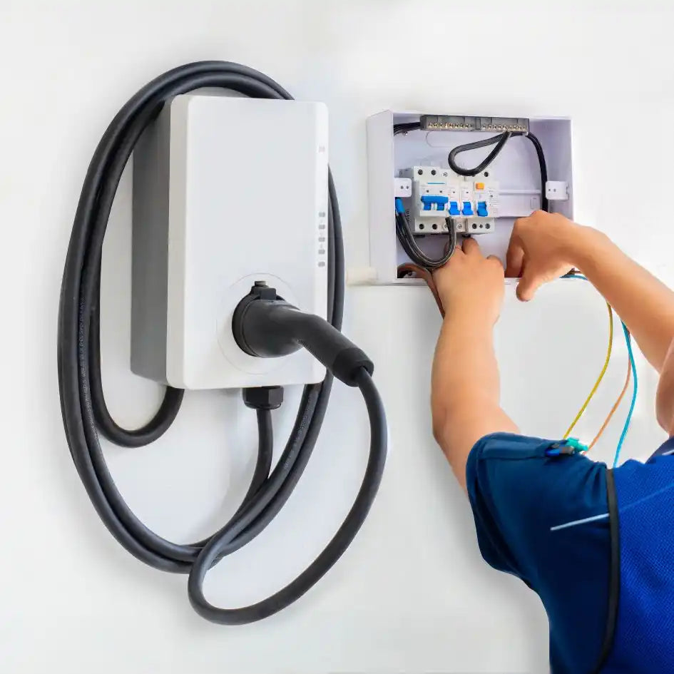 EV car charger installation