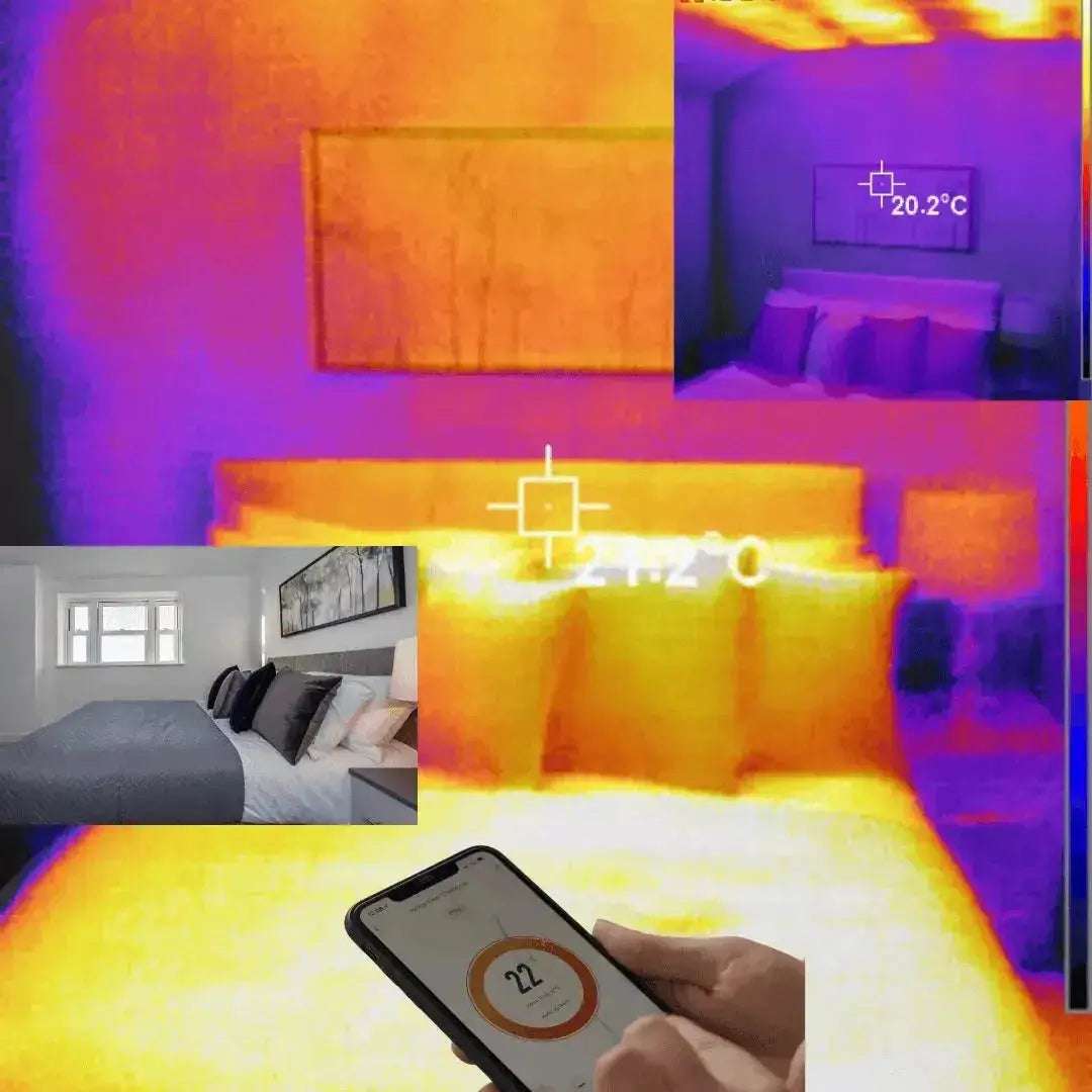 Infrared Electric Underfloor Heating Film iHelios iH410PTC - iHelios Living