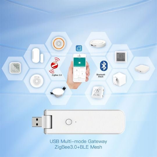 Multimode Zigbee Bluetooth Gateway