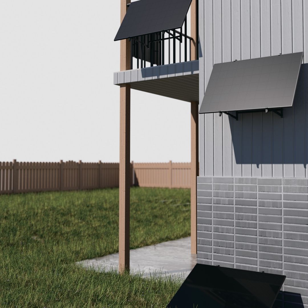 plug in solar installation