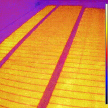 Thermal imaging showing Under Engineered Flooring
Heating Film Kit