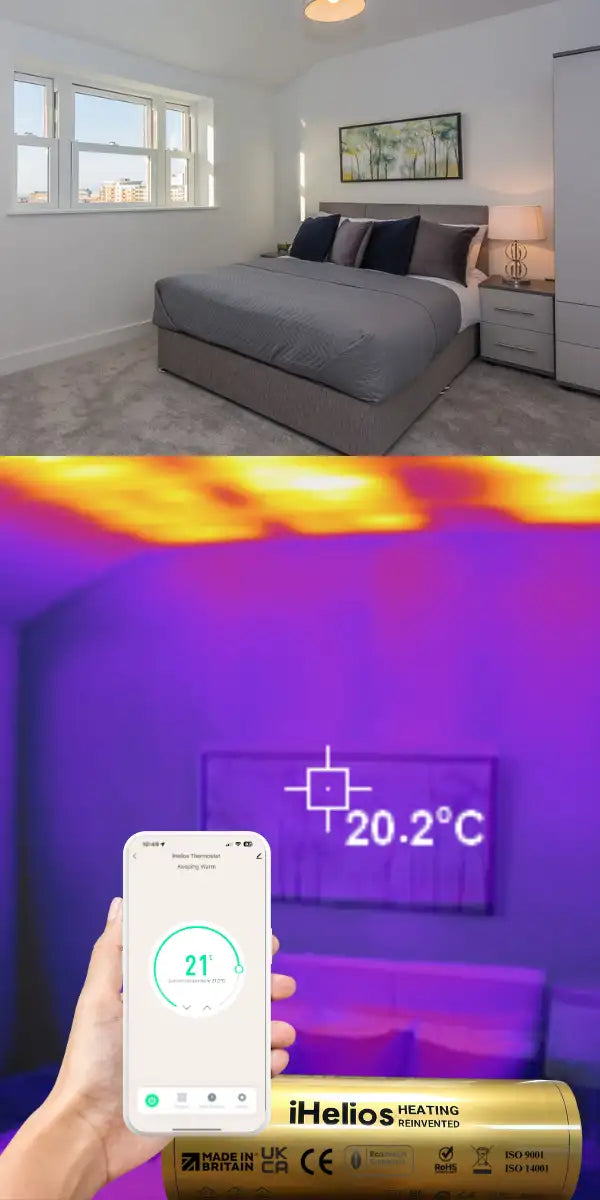 iHelios electric infrared heating system