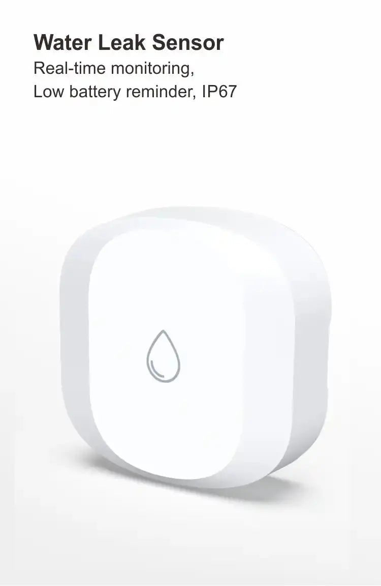 Smart Water Leak Sensor – Wireless Zigbee Flood Detector - iHelios Living