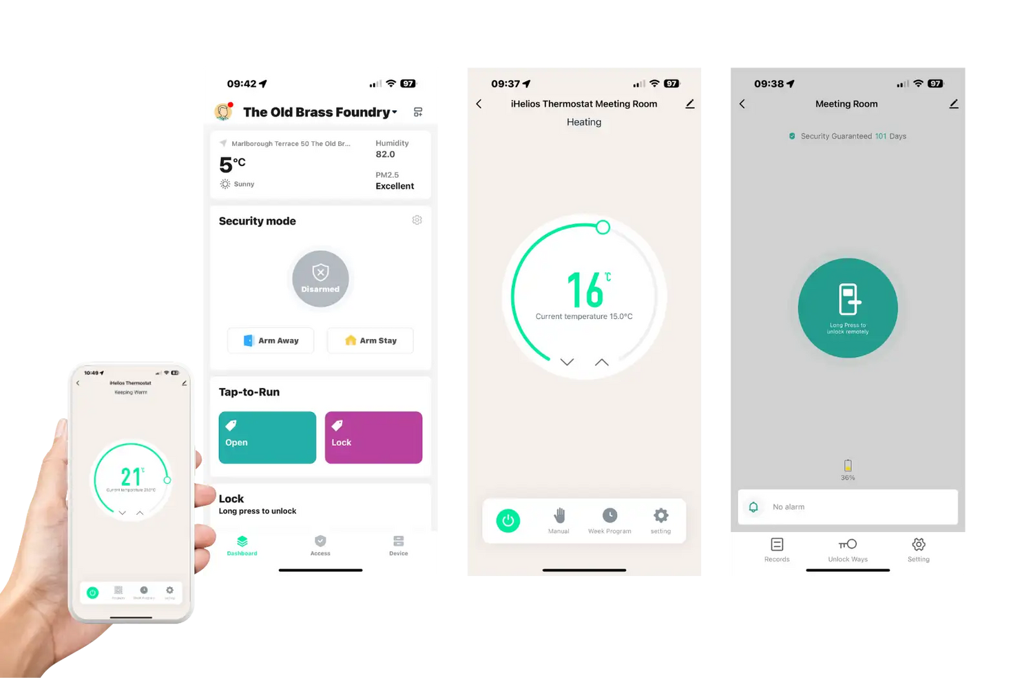 Mobile App iHelios Remote Control